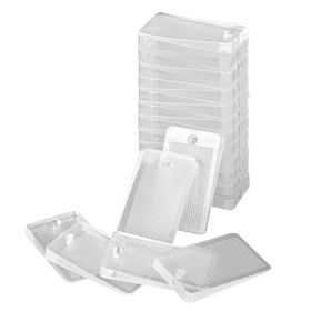 VEVOR Furniture Leveling Shims, 30 PCS 1.97 x 1.16 x 0.22 inch Non-Skid Clear Plastic Pads, Easy-to-Cut Furniture Leveler